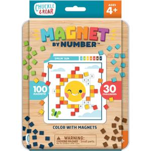 Chuckle & Roar Magnetic Puzzle Kit Magnet by Number Edition