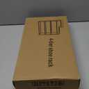 Sywhitta 4-Tier Free Standing Shoe Rack With Storage Boxes - High Capacity Organizer for Corridor, Living Room, Balcony, Bedroom (Black)