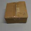 MyGift Small Clear Glass Reed Diffuser Bottles, Vintage Embossed Apothecary Style Flower Bud Vases with Cork Lids, Set of 2