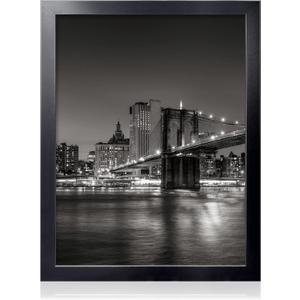 Annecy 19x27 Picture Frame Black（1 Pack）, 19 x 27 Picture Frame for Wall Decoration, Classic Black Minimalist Style Suitable for Decorating Houses, Offices, Hotels