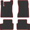 Floor Mats for Mercedes Benz GLA 250 (2021-2026) & CLA 250 (2020-2026), Custom Fit Mercedes 2020-2023 Benz A/B Class Floor Liners All Weather Rubber Protection Mats Heavy Duty Odorless