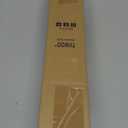 Black Wrap Around Curtain Rods:5/8" Small Blackout Adjustable Window Curtain Rod for Bedroom Kitchen Apartment Renter Friendly,Room Darkening Curved Drapery Rods Easy Install,Matte Black 66-120"