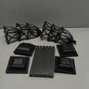 GIGALUMI Solar Lights Outdoor Waterproof, 6 Pack LED Solar Garden Lights, Outdoor Decorations, Garden Decor for Yard, Patio, Landscape, Planter, Walkway (Warm White)