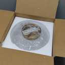 Gold Semi Flush Mount Ceiling Light Fixture,Hallway Light Fixtures,Industrial Close to Ceiling Mount,Globe Glass Ceiling Fixture,Vintage Ceiling Lamp,Farmhouse Lighting for Bathroom Entryway Bedroom