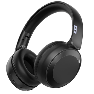 acer Wireless Bluetooth Headphones, 70 Hours Playtime, Foldable Over-Ear Headphones with 40mm Drivers, Memory Foam Earpads, Multipoint Bluetooth 6.0 for Travel, Home, Office, Black