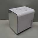 EUHOMY Skincare Fridge, 5 Liter Mini Fridge for Bedroom with Dimmable LED Mirror, AC/DC Portable Cooler & Warmer for Skincare, Cosmetics and Food, Makeup Fridge for Bedroom, Car & Office, White