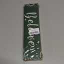 3Pcs Merry Christmas Hanging Sign With Rope -Believe In The Magic Of Christmas -Wooden Xmas Decor For Front Door Porch Decorations, Xmas Wall Decor And Accessories- A09