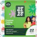 Hello Bello Premium Training Pants 3T-4T, All About Feelings Design, 22ct Jumbo Pack