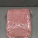 Pink Ruffle Bedding Set 5 Pieces Full Size Seersucker Comforter Set Ruffled Bed in A Bag Vintage Shabby Chic Bedding Comforter Sets for Women Girls(Pink, Full)