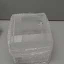 Disposable Face Towel Container Box Compatible with Clean Skin Club Clean Towel XL, AcrylicTowel Storage Bin with Drawer, Makeup Organizer stackable holder, Ideal for Vanity, Bathroom Organization (clear)