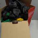 Danxilu 8 FT Christmas Inflatable Snowman Outdoor Decoration, Built-in Colorful LED Lights Xmas Inflatable Snow Man with Gift Box Blow Ups Yard Decoration for Outside Garden Lawn Holiday Party Decor