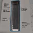 WITHit
Silver-Tone Stainless Steel Mesh Band Compatible with Fitbit Charge 5 and 6