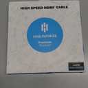 Highwings 8K@60 HDMI Cable 8FT/2.5M, 48Gbps 2.1 High Speed HDMI Braided Nylon 4K120 144Hz RTX 3090 eARC HDR10 4:4:4 HDCP 2.2&2.3 Compatible for PS5, PS4, UHD TV and PC (Grey)
