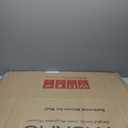 Amorho 24x30 Inch Bathroom Mirror Silver, Thick Metal Framed Wall Mirrors for Over Sink, Brushed Nickel Mirror Perfect for Bedroom, Living Room, Entryway, Rectangle (Horizontal/Vertical).