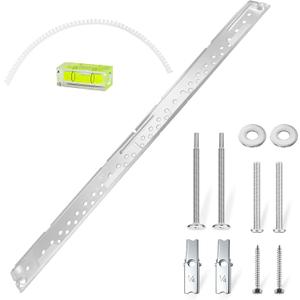 Upgraded 5304509487 Microwave Wall Mount Bracket Plate with Hardware Screws Bolts, Compatible with Frigidaire Crosley Kenmore Microwave, Replaces 5304488426 2691361 PS5136284