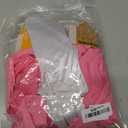 Princess Costume for Girls Princess Dress Up Costume with Accessories Kids Birthday Party Halloween Cosplay 5-6Y