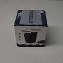 6.3 inch Large Espresso Knock Box Silicone coffee Tamper Mat Espresso Machine Accessories Set of 2 with Removable Knock Bar and Anti-Slip Base for Home Office Barista Tools for Bar Shop