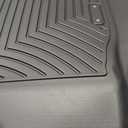 OEDRO Floor Mats Fit for 2019-2026 Chevrolet Silverado GMC Sierra 1500 & 2020-2026 2500HD 3500HD Crew Cab Bench Seat, All-Weather Protection Floor Liners, TPE Material Car Mats, Black, 2019-2026|Bench Seat| Double Cab| W/O underseat storage