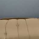 Outdoor Bench Cushions Waterproof 40 in Thicken Patio Swing Chair Cushion for Wicker Loveseat Settee Garden Lounger Khaki Waterproof Chair Seat Replacement Pads,40 * 20"