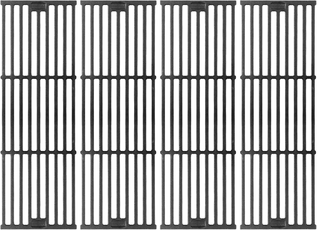 4PCS Grill Grates Replacement Parts, Grill Grates Replacement Cast Iron 19 3/4" for Chargriller 2121, 2123, 2222, 2828, 3001, 3030, 3725, 4000, 5050, 5252, 5650,9020