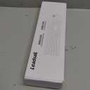 LeadsaiL Wireless Keyboard and Mouse Combo, Full-Sized Ergonomic Computer Keyboard, 2.4GHz Cordless Keyboard Silent Mouse Set with 2-in-1 USB Receiver, 12 FN Shortcuts for Windows Laptop, PC/Mac-Black