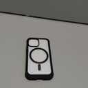 Miracase Magnetic Case for iPhone 13 Mini 5.4 Inch,with MagSafe,Built in Screen Protector,Full Body Protection(Black)