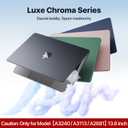 Soonjet Matte Case for MacBook Air 13/13.6-inch (M5/M4/M3/M2, 2022–2026 A3449 A3240 A3113 A2681), Lightweight | Scratch & Fingerprint Resistant | Closes Seamlessly | Ideal for Work, Travel & Study