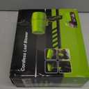 990, 000 RPM 21V Cordless Leaf Blower with 2×6.0Ah Batteries - Handheld Electric Blower for Patio Cleaning, Car Drying, Leaves and Dust