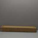 LazBlinds Cordless Blackout Bamboo Roman Shades, 32x64, Papara Carbon