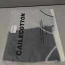 CAILECOTTON Womens Underwear Cotton High Waisted Underwear for women Brief Soft Stretch Breathable Everyday Hipster 5ps (XXXL)