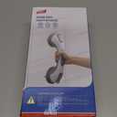 TAILI Shower Grab Bar, 2 Pack 12 Inch Suction Grab Bars for Bathtubs and Showers for Elderly, Shower Handle for Seniors Bathroom Safety Grip, No Drilling Removable, Grey