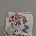 25pcs Spider Cake Decorations with 1pcs Cake Topper, 24pcs Cupcake Toppers for Spider Birthday Party Supplies