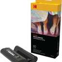 KODAK Dock Plus & Dock Photo Printer Cartridge PHC-40  Cartridge Refill & Photo Paper - 40 Pack,Black