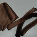 Overnight Blowout Rods | Heatless Curls Rollers Hair Curlers to Sleep In Foam Rolls Velvet Satin Long Short Curling Blow Out Look No Heat Dry Thin Thick Tools Set Soft by VISOFO (Brown, Set of 3) (1 Count (Pack of 3))