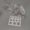 Nenesupply 24mm 2 pc Flanges Compatible with Spectra S2 S1 9 Plus Synergy Gold Breastpump Replacement to Spectra Pump Parts Flange Accessories Wide Mouth Work with Valve Backflow Protector Bottle