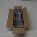 Cable Management, 25'' Cable Management Under Desk No Drill, Metal Cord Organizer with Clamp for Standing Desk, Cable Organizer for Home Office, Black (25'' (1 Pack))