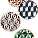 Jonathan Adler Versailles Coaster Set (Multicolor)