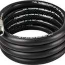 EVIL ENERGY 3/4" Fuel Transfer Hose 20FT,Farm Fuel Hose for Dispensing Diesel Gasoline Kerosene Biodiesel