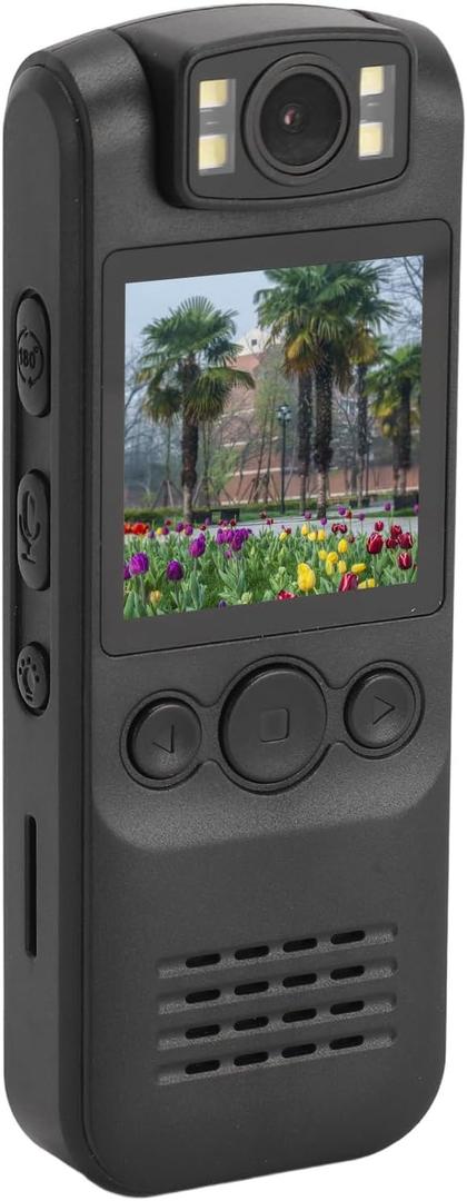 Wi - Fi 1080P HD Body Camera, Magnetic Clip, Wearable Sports Recorder with 5-Hour Recording for Hiking, Cycling, Travel