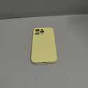 LOVE 3000 Designed for iPhone 15 Pro Max Case, Premium Silicone with [Soft Anti-Scratch Microfiber Lining] Shockproof Protective Phone Case for Men Women Girls 6.7", Creamy Yellow
