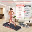 Walking Pad Treadmill with Handle Bar and Incline, 0.6-7.6MPH Electric Treadmill for Home Small, 350LB Mini Small Treadmills with Handles, 3.0HP Portable Treadmills for Home Exercising, Model V305
