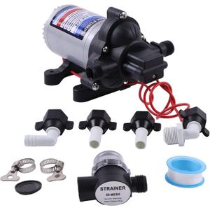 JEENDA Industrial Automatic Diaphragm Water Pump 2088-594-144, 115V AC, 45PSI, 4.0 GPM, 240GPH, 15.1LPM RV Fresh Water Pump for RV, Marine,Yacht