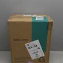 BOBOMOMO Tradition 20.5" Rustic Table Lamp Set of 2 for Living Room Farmhouse Bedside Desk Lamps Bedroom Nightstand Vintage Lamps Linen WashedSuitable for Decorating Small Areas (Antique White)