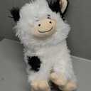 Holiday Home 14" Fluffy Cow Plush