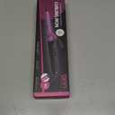 1/2 Inch Small Curling Iron for Short Hair, Dual Voltage Small Curling Wand with 2 Heat Settings 430F & 450F for Tight Curls, Pink