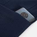 PJ PAUL JONES Mens Casual Sport Coat Blazer Two Buttons Lightweight Business Jackets (Small, Navy Blue-1)