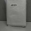 Clear Tarp 18mil Heavy Duty Waterproof with Grommets Sunshade Greenhouse Plastic Cover 50% Transparent Tarpaulin for Outdoor Garden, Patio, Canopy, Furniture, Chicken Coop (White, 3'3"x6'6")