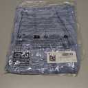 PLNOTME Womens High Waisted Denim Shorts Summer Casual Button Down Baggy Jean Shorts with Pockets (Blue)