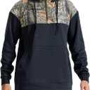 LOOGU Hunting Hoodies for Men Fleece Lining Performance Insulation Pullover Camo Hoodie (S)