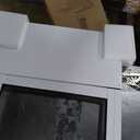 PetSafe Sliding Glass Pet Door - No-Cut DIY Install Doggy Door for Renters - Aluminum Frame - Adjustable Height 91 7/16" to 96" - Ideal for Large Dogs Up to 100 lb - White